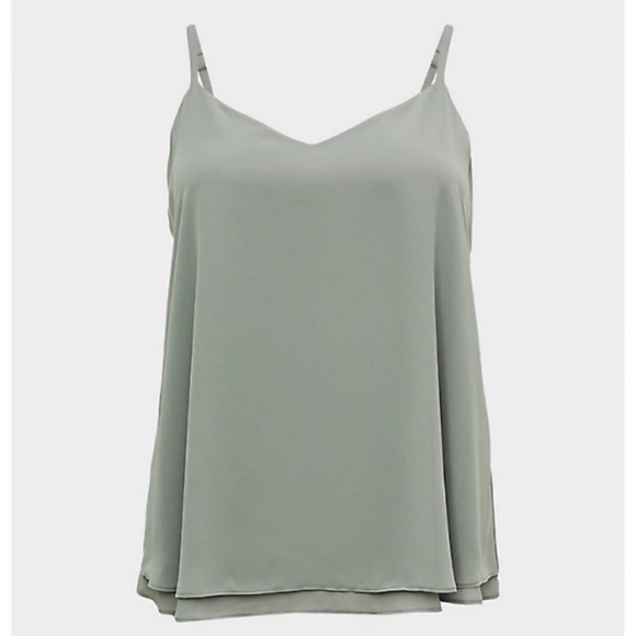 NWT TORRID Sophie Sage Double Layer Swing Cami - Picture 4 of 9